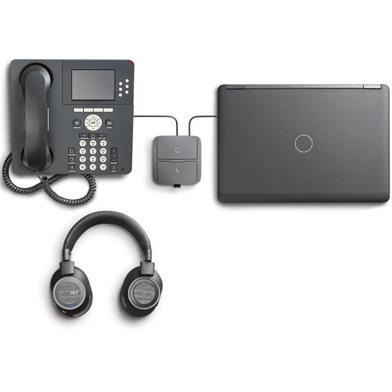 poly voyager 8200 pc smartphone telephone fixe mda220